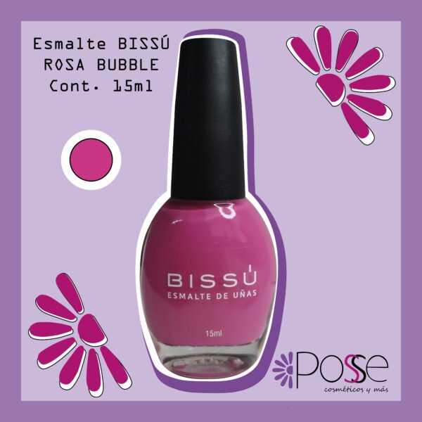 ESMALTE BISSÚ "ROSA BUBBLE"