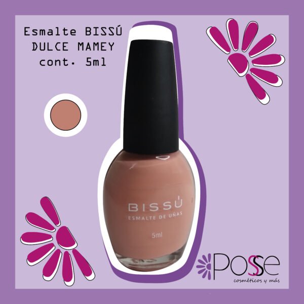 ESMALTE BISSÚ MINI  "DULCE MAMEY" 268