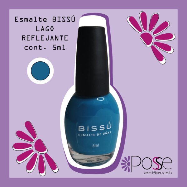 ESMALTE BISSÚ MINI "LAGO REFLEJANTE" 541