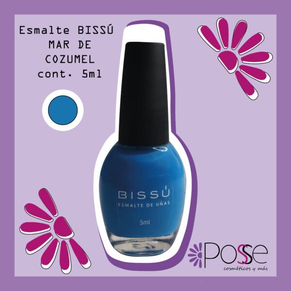 ESMALTE BISSÚ MINI "MAR DE COZUMEL" 188
