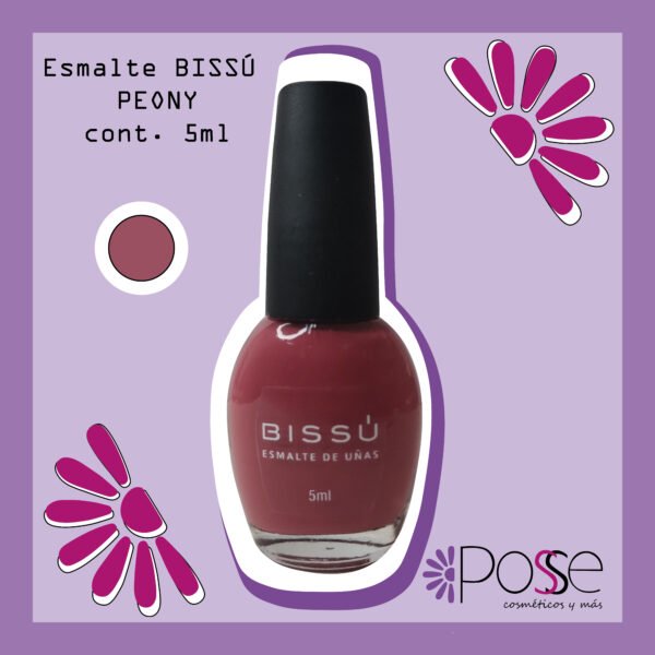 ESMALTE BISSÚ "PEONY" 048