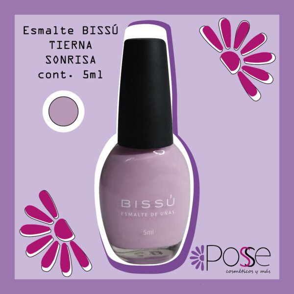 ESMALTE BISSÚ "TIERNA SONRISA" 536