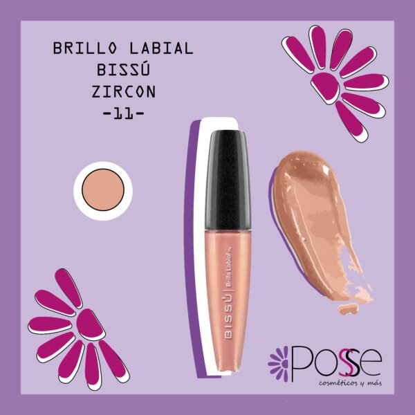 BRILLO LABIAL BISSÚ "ZIRCON"