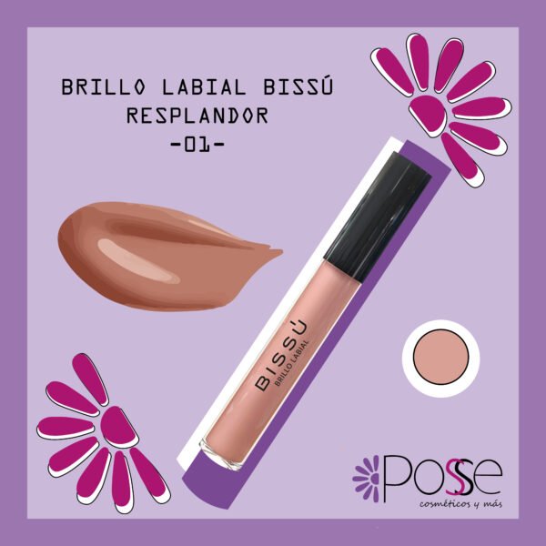 BRILLO LABIAL BISSÚ 01 "RESPLANDOR"
