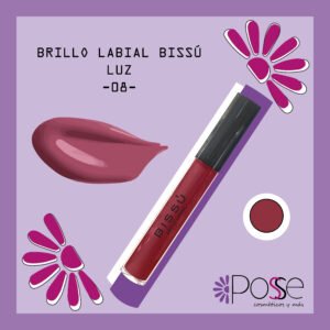 BRILLO LABIAL BISSÚ 08 "LUZ"