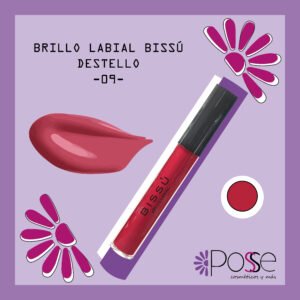 BRILLO LABIAL BISSÚ 09 "DESTELLO"