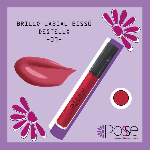BRILLO LABIAL BISSÚ 09 "DESTELLO"
