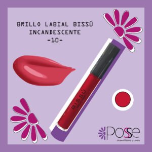 BRILLO LABIAL BISSÚ 10 "INCANDESCENTE"