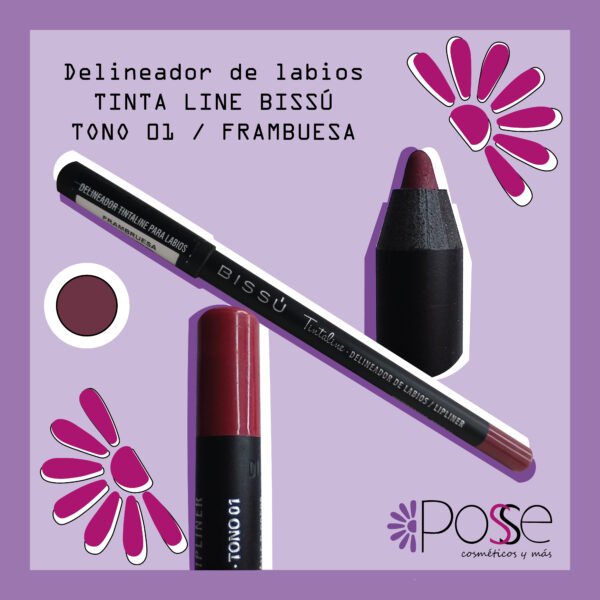 DELINEADOR TINTALINE LABIOS BISSÚ "FRAMBUESA" 01