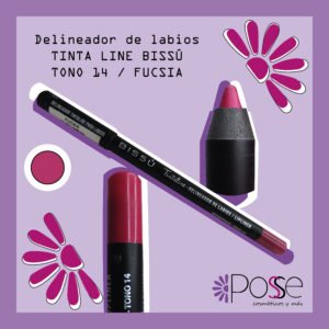 DELINEADOR TITNALINE LABIOS BISSÚ "FUCSIA" 14
