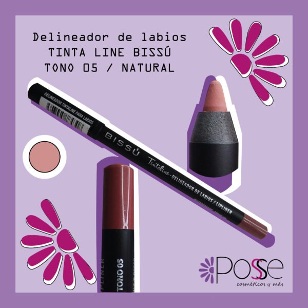 DELINEADOR TINTALINE LABIOS BISSÚ "NATURAL" 05