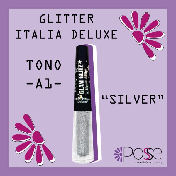 GLITTER ITALIA DELUXE "SILVER"