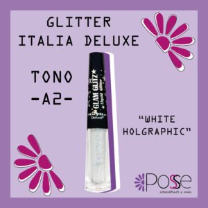 GLITTER ITALIA DELUXE "WHITE HOLOGRAPHIC"