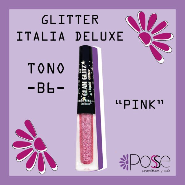 GLITTER ITALIA DELUXE "PINK"