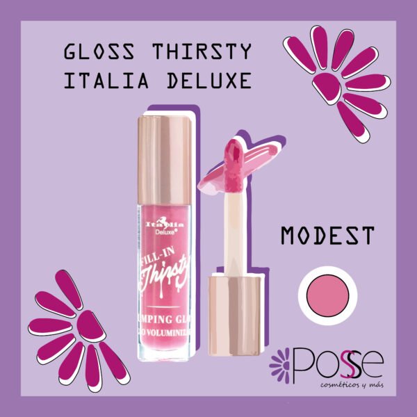 GLOSS THIRSTY FILL IN ITALIA DELUXE "MODEST"
