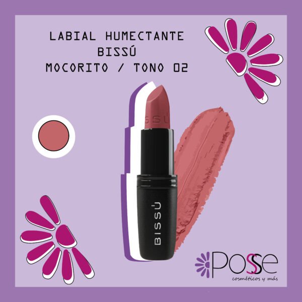 LABIAL HUMECTANTE BISSÚ 02 "MOCORITO"