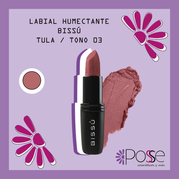 LABIAL HUMECTANTE BISSÚ 03 "TULA"