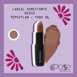 LABIAL HUMECTANTE BISSÚ 06 "TEPOZTLAN"