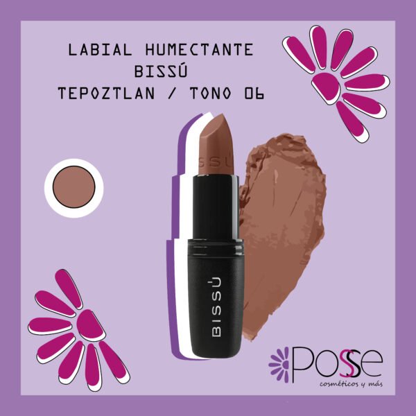 LABIAL HUMECTANTE BISSÚ 06 "TEPOZTLAN"