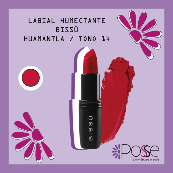 LABIAL HUMECTANTE BISSÚ 14 "HUAMANTLA"