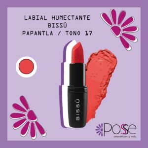 LABIAL HUMECTANTE BISSÚ 17 "PAPANTLA"