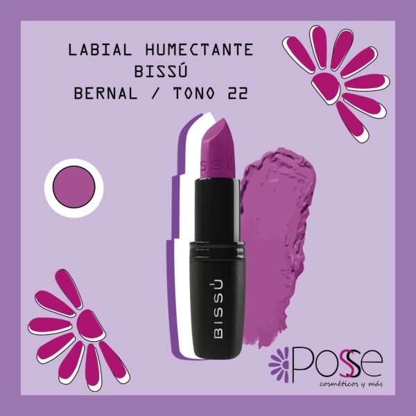 LABIAL HUMECTANTE BISSÚ 22 "BERNAL"