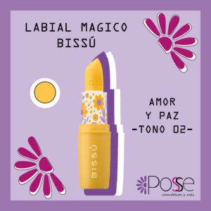 LABIAL MAGICO BISSÚ "AMOR Y PAZ"