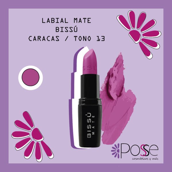 LABIAL MATE BISSÚ 13 "CARACAS"
