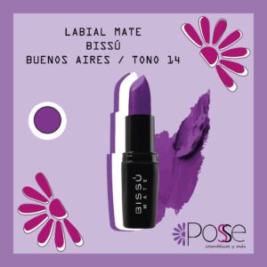 LABIAL MATE BISSÚ 14 "BUENOS AIRES"