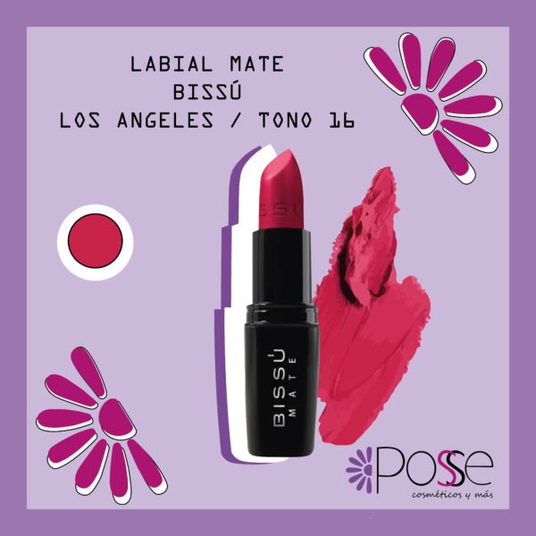 LABIAL MATE BISSÚ 16 "LOS ANGELES"