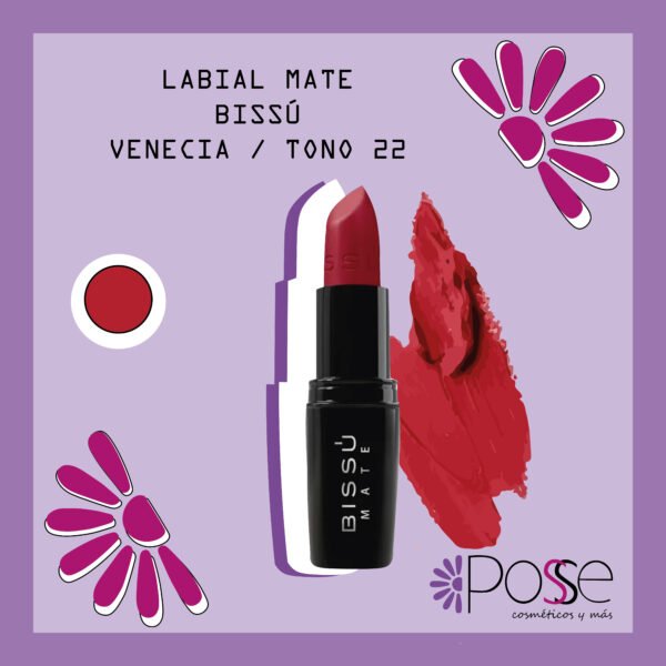 LABIAL MATE BISSÚ 22 "VENECIA"
