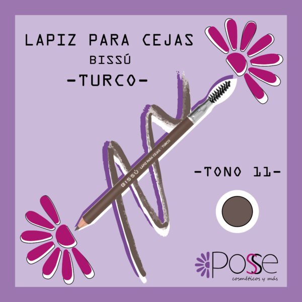 LAPIZ PARA CEJAS BISSÚ "TURCO"