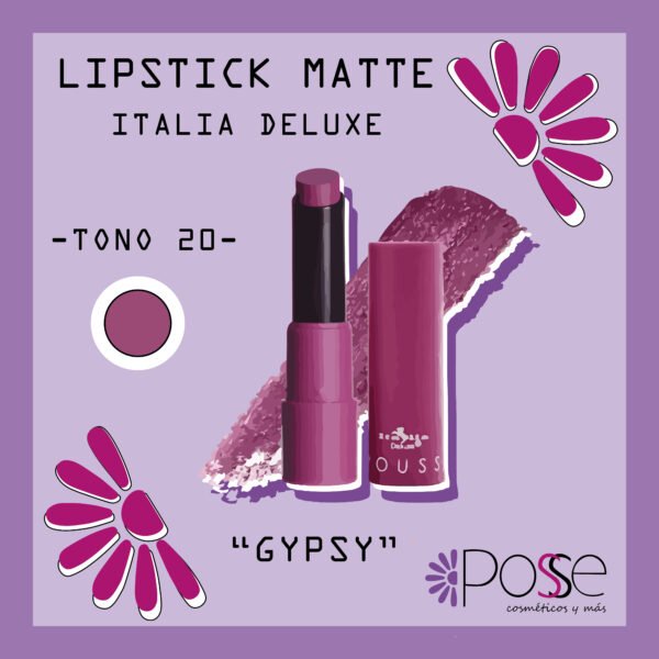 LIPSTICK MATTE ITALIA DELUXE "GYPSY"