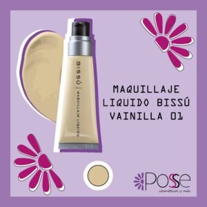MAQUILLAJE LIQUIDO BISSÚ "VAINILLA" 01
