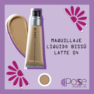 MAQUILLAJE LIQUIDO BISSÚ "LATTE" 04