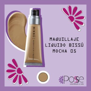 MAQUILLAJE LIQUIDO BISSÚ "MOCHA" 05