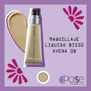 MAQUILLAJE LIQUIDO BISSÚ "AVENA" 08