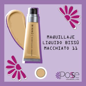 MAQUILLAJE LIQUIDO BISSÚ "MACCHIATO" 11