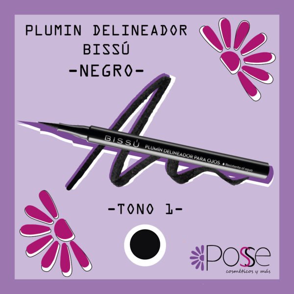 PLUMIN BISSÚ "NEGRO" 01