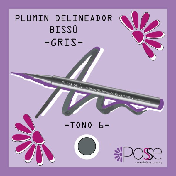 PLUMIN BISSÚ "GRIS"