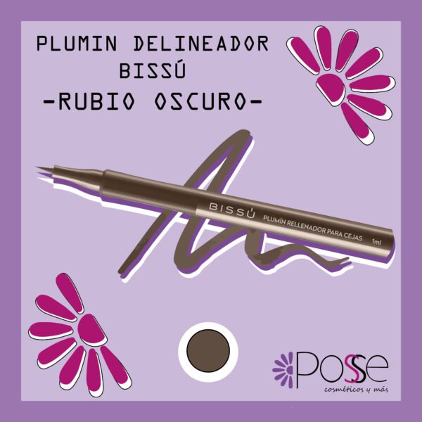 PLUMIN BISSÚ "RUBIO OSCURO" 02