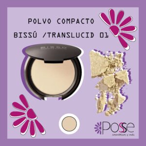 POLVO COMPACTO BISSÚ "TRANSLUCID" 01
