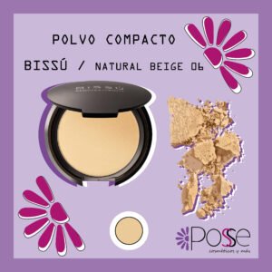 POLVO COMPACTO BISSÚ "NATURAL BEIGE" 06