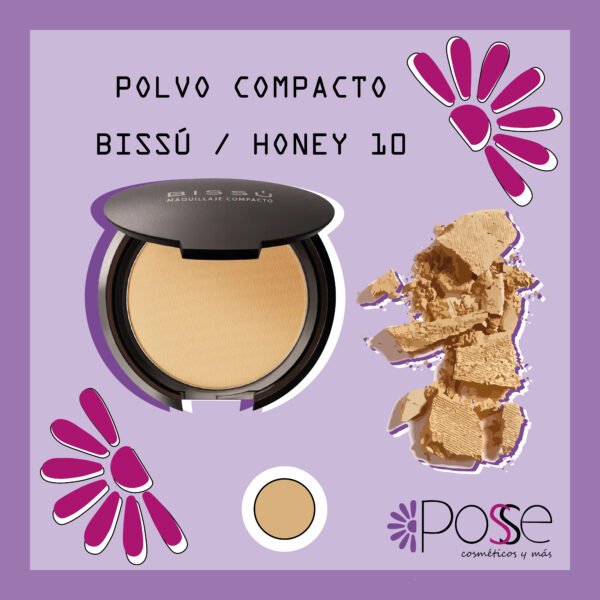 POLVO COMPACTO BISSÚ "HONEY" 10