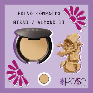 POLVO COMPACTO BISSÚ "ALMOND" 11