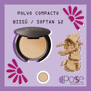 POLVO COMPACTO BISSÚ "SOFTAN" 12