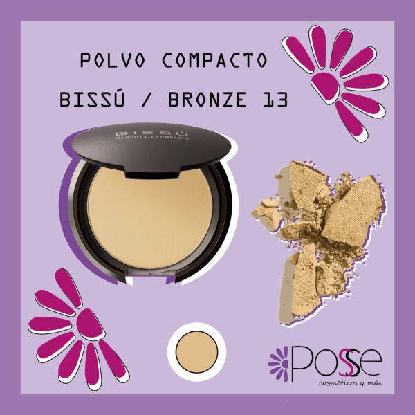 POLVO COMPACTO BISSÚ "BRONZE" 13