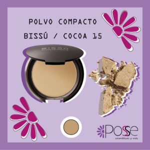 POLVO COMAPACTO BISSÚ "COCOA" 15