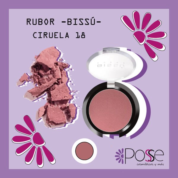 RUBOR BISSÚ "CIRUELA" 18