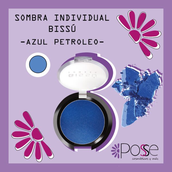 SOMBRA BISSÚ "AZUL PETROLEO"
